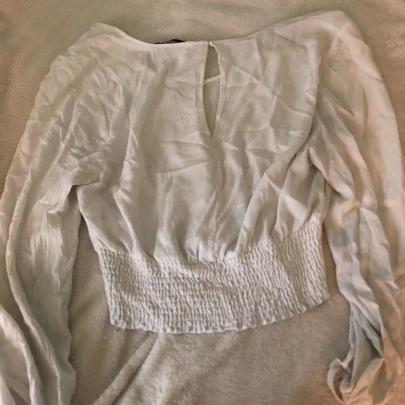 Hollister Blouse with Corset-Style Waist - Picture 2 of 7